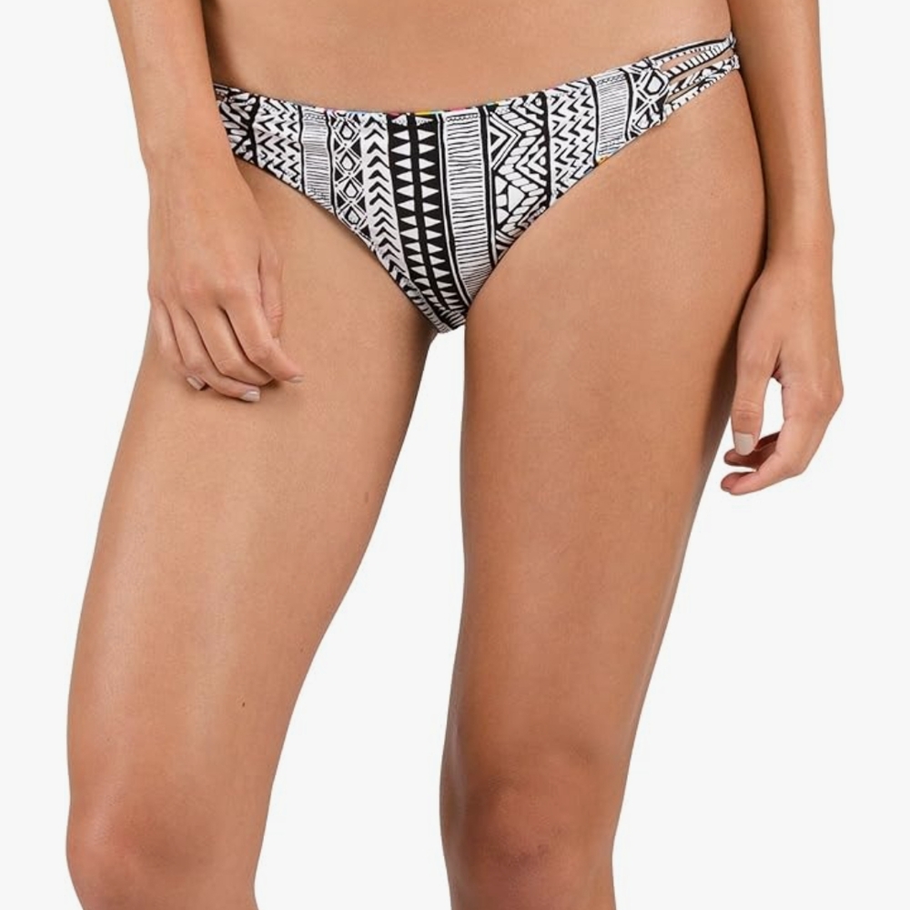 Volcom Reversible Multicolor Geometric Bikini Bottom - Picture 8 of 8